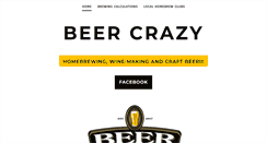 Desktop Screenshot of beercrazy.com