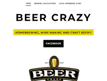 Tablet Screenshot of beercrazy.com